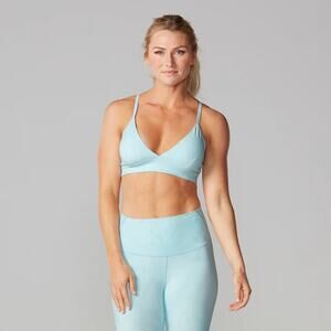 NWT TAVI Noir Studio Sports Bra Size XS In Powder Blue